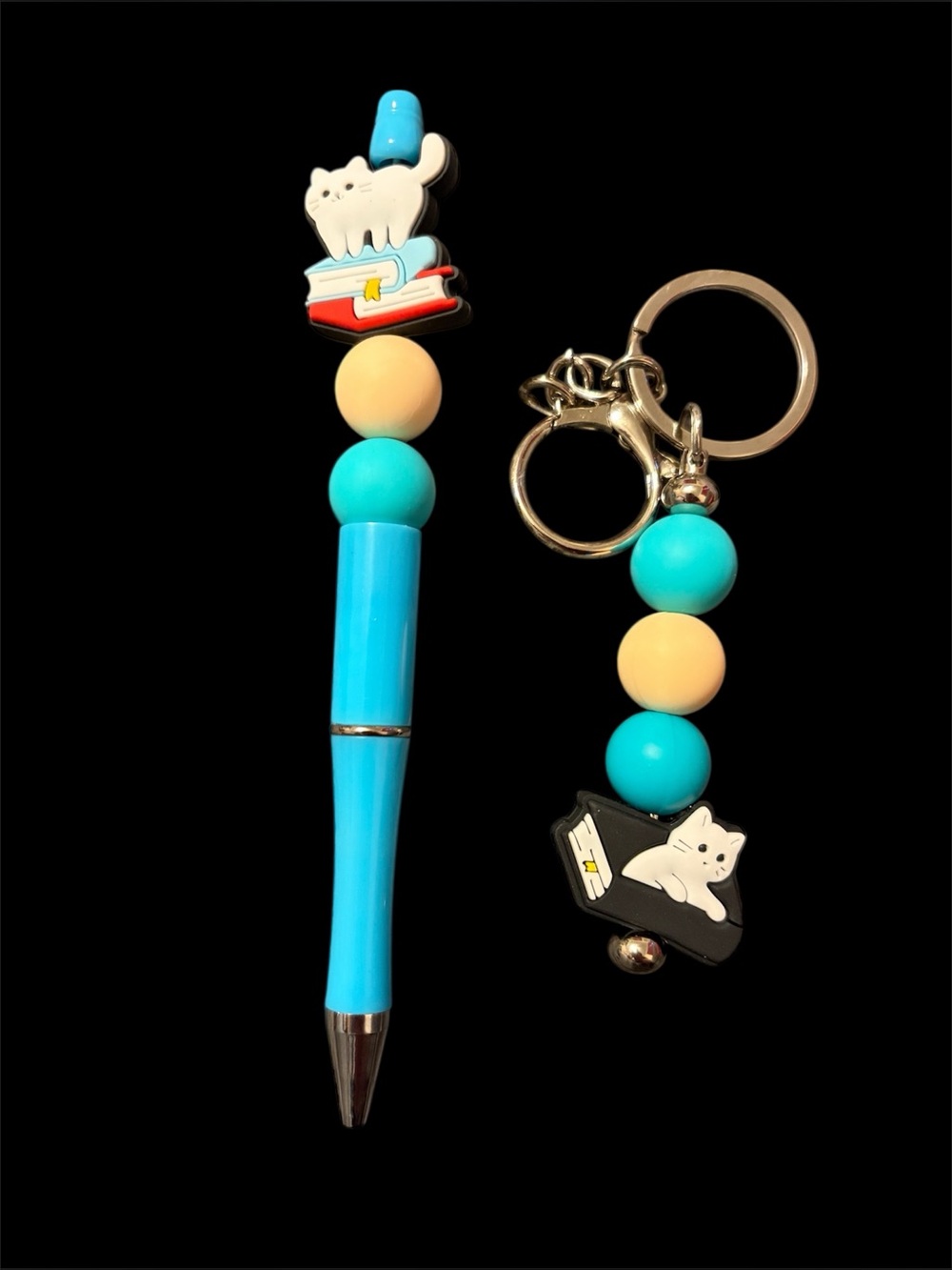Cat Stylus Pen/ Pen & Keychain Set - Picture 2 of 10